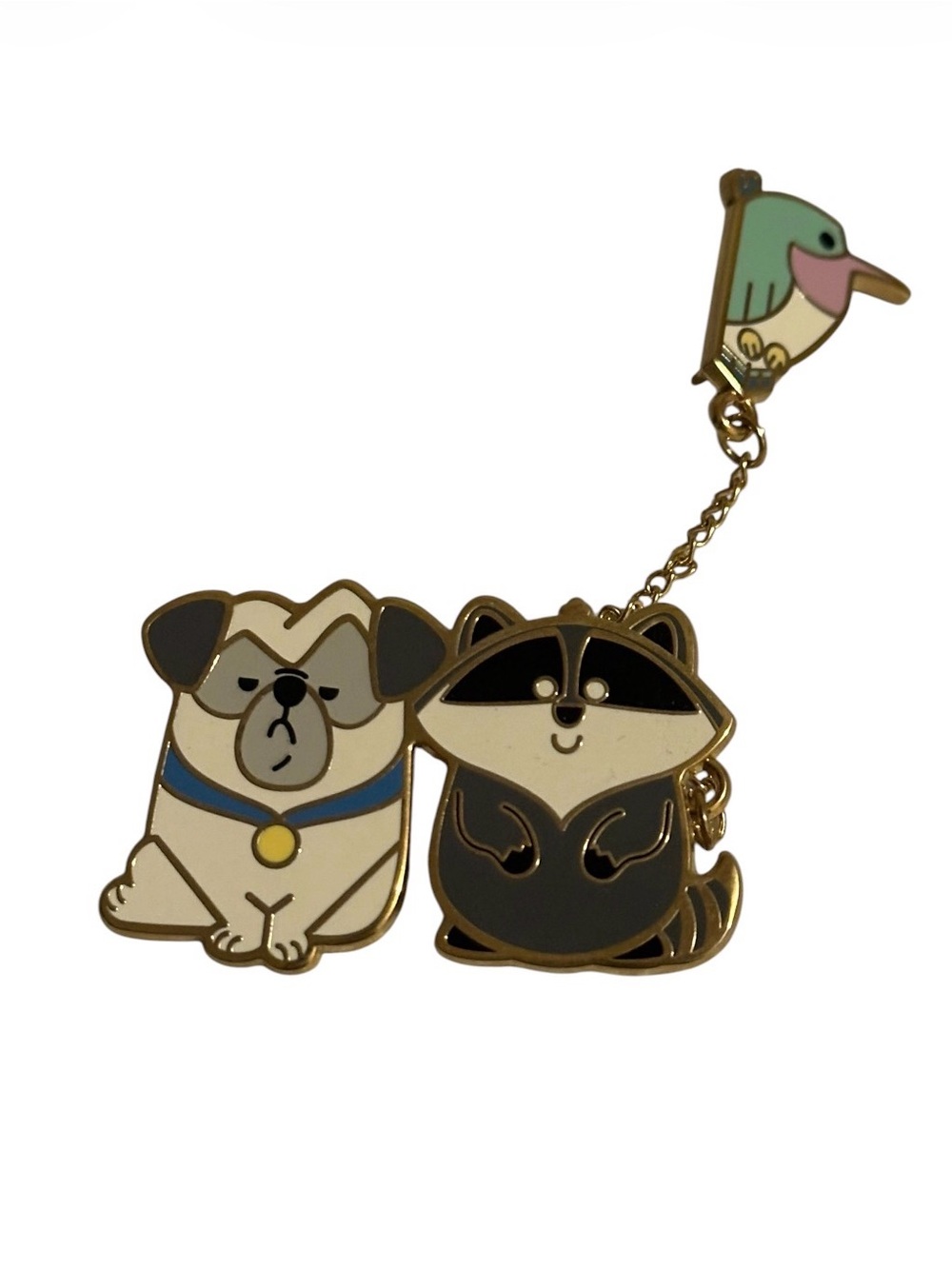 Disney Store Duos Percy Meeko And Flit Chained Pocahontas Disney Pin